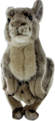 Hamleys Katie Kangaroo Soft Toy 11.8 inch Brown Hamleys Soft Toys