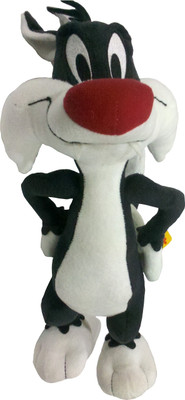 

Warner Bros. Plush - Sylvester - 10 inch(Black, Red, White)