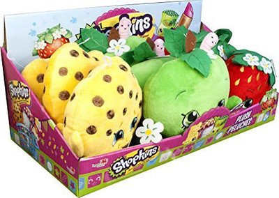 

Shopkins 6" Deluxe Plush Figure Set of 3 - 25 inch(Multicolor)
