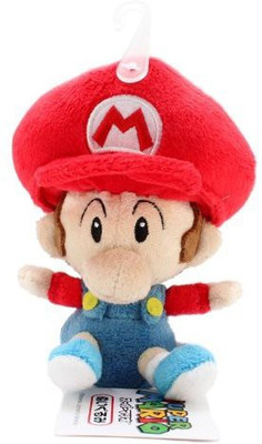 

Sanei 5" Official Ba Mario Soft Plush Super Mario Plush Series(Pink)