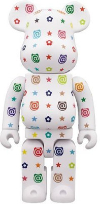 

Medicom Tokyo Solamachi Be Rbrick Multi Color Ver Bear Brick 400% - 6 inch(White)