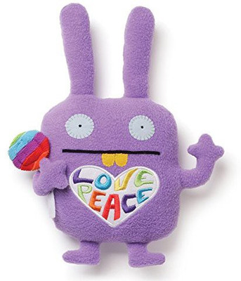

Gund Uglydoll From Lavendar Wippy With Lollipop 11"(Purple)