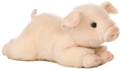 

Miyoni Pig Small 8" Aurora(White)