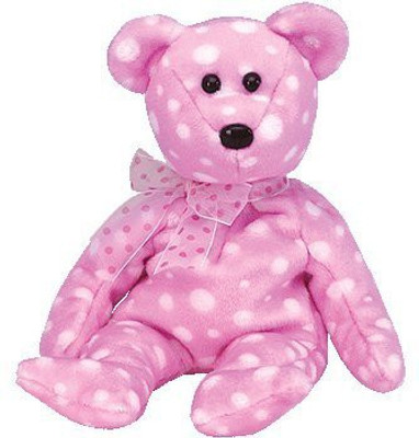 

Fizz the Bear 1 X Ty Beanie Ba (Show Exclusive) - 5 inch(Pink)