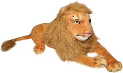 

VRV Soft Wild Animal Lion Small toy - 18 cm(Brown)