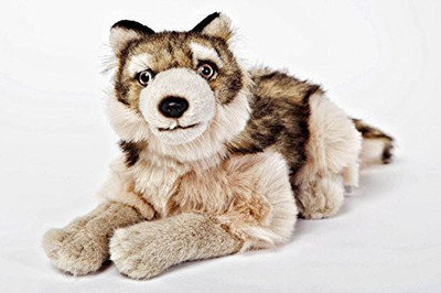 

Cabin Critters Wolf 12" Long(Brown)