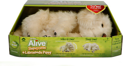 

Wowwee Sleeping Cuties - Labradoodle Puppy - 11.81 inch(White)