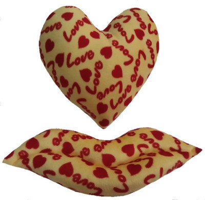

Aparshi Aparshi heart and lips stuffed soft toy (Pack of 2) - 40 cm(Multicolor)