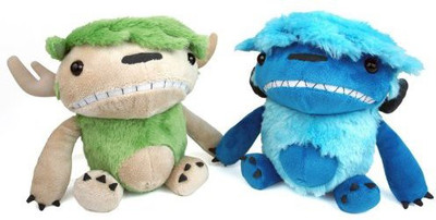 

Imps and Monsters Monster Plush Angus And Edie Combo 6 Inches Tall Justin - 9 inch(Blue)