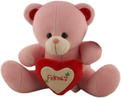 

Touchy Toys Teddy - 6 inch(Pink, Red)