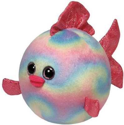 

TY Beanie Babies Rainbow Fish - 7.08 inch(Pink)