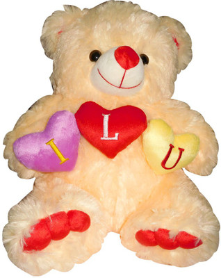 

Siddhi Gifts I Love You Teddy - Beige Color - 36 cm(Beige)