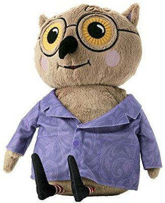 

Kattuggla Wizard Owl In Cloakor Wise Owl In Pagamas - 11.8 inch(Brown)