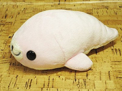 

Mamegoma Sanx 5'' Plush Pink - 13 inch(White)