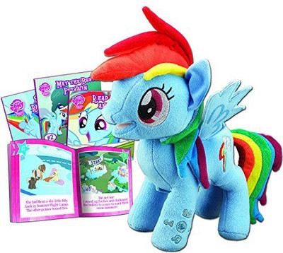 

My Little Pony Rainbow Dash Animated Storyteller Plush(Blue)