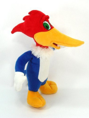 

Woody Woodpecker Woody Woowpecker 14" Plush With Embroidered Eyes - 22 inch(Red)