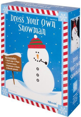 

Toysmith Dress Your Own Snowman Kit - 25 inch(Multicolor)