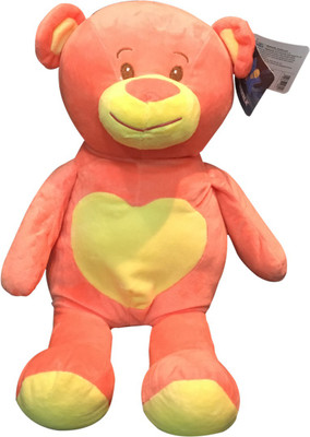 

Starwalk Bear Plush Peach & Yellow Colour - 46 cm(Peach, Yellow)