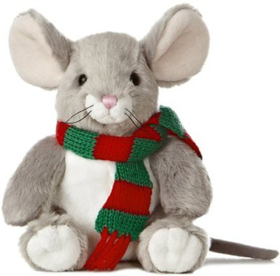 

Aurora World Merry Mouse Plush 7"(Grey)