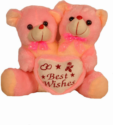 

Riya Enterprises Soft Bear - 22 cm(Pink)