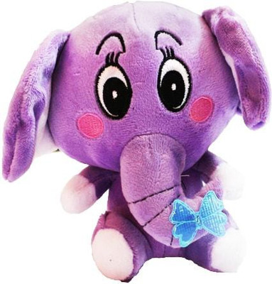 

Origin Elephant Purple Teddy - 15 cm(Purple)