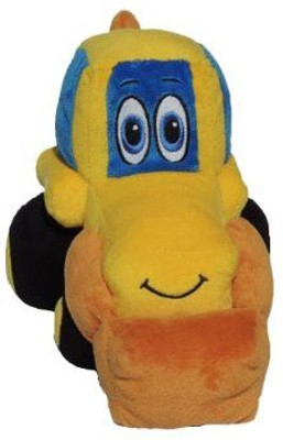 

TuffLovies Construction Stuffed Animal, TuffLovies Plush Backhoe - 20 inch(Multicolor)