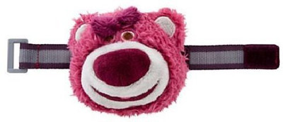 

Toy Story Disney Store Plush Lotsohuggin Bear Wrist Coin Purse - 6 inch(Pink)