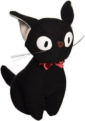 

Kiki's Delivery Service Official 8" Tall Black Cat Plush Doll (Up Right)(Black)