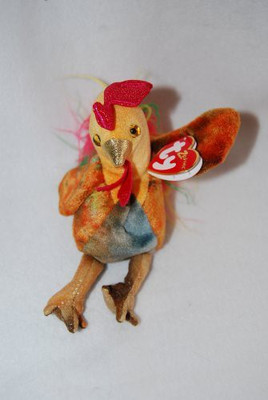 

TY Beanie Babies Zodiac Rooster - 30 cm(Red)