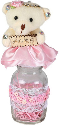 55% OFF on Cosmosgalaxy Teddy Message Bottle - 1.7 inch(Pink) 55% OFF on Cosmosgalaxy Teddy Message Bottle - 1.7 inch(Pink)