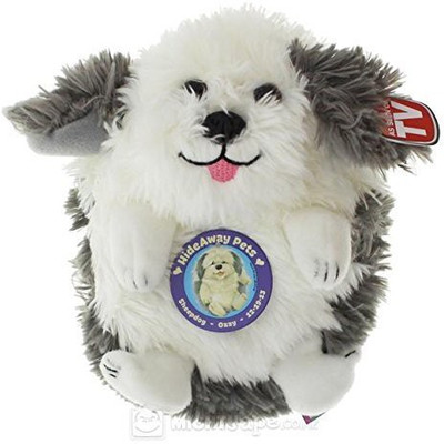 

Just Play Hideaway Pets Ba Sheepdog Ozzy (5'')(White)