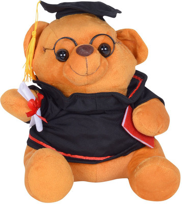 

Atorakushon Cute Soft Advocate Teddy Bear - 22 cm(Multicolor)