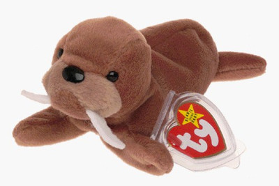 

ty Beanie Ba Tusk The Walrus (4Th Gen Hang Tag)(Brown)