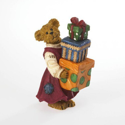 

Boyds Bear Collection Boyds Bearstone ~ Mandy B Givingifts Someone'S Lucky Day - 25 cm(Brown)