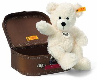 

Steiff Lotte Teddy Bear In Suitcase Plushwhite(White)