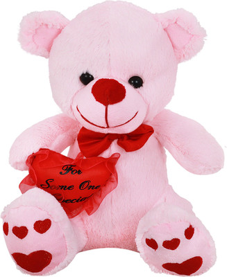 

DealBindaas DealBindaas valentine Stuff Teddy Bear With Heart 26 Cms - 26 cm(Multicolour)