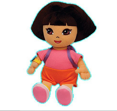 

Dora the Explorer Ty Beanie Buddies Dora Doll - 11.4 inch(Pink)