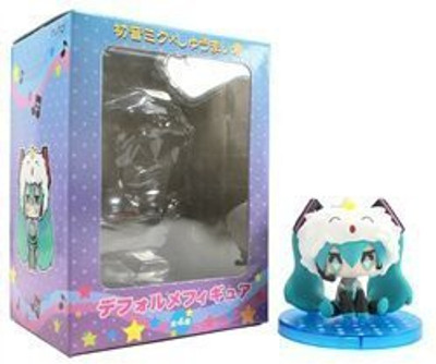 Taito Hatsune Miku X Shumaikun 2" Hatsune Sitting Wearing(Blue)