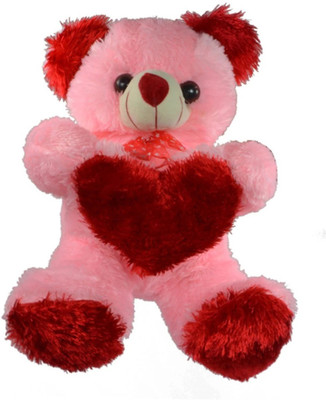 

Kashish Trading Company KTC Pink & Red Teddy Bear 70 cm - 27 inch(Pink)