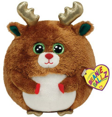 

TY Beanie Ballz Mistletoe - Reindeer - 20 inch(Multicolor231)