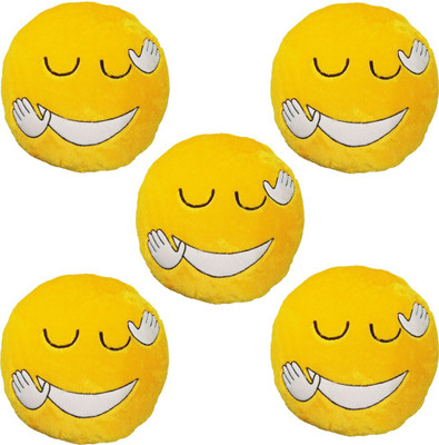 

Golddust VKI5xA Smiley Emoticon Decorative Cushion - 15 inch(Multicolor)