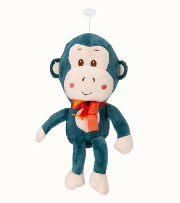 ToynJoy Cute Soft Green Hanging Monkey with Long Legs Stuffed Toy - 32 cm(Green)