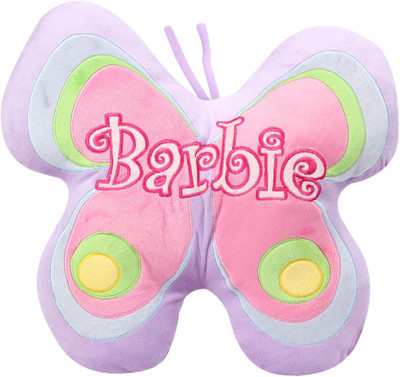 

Barbie Butterfly Shaped Cushion ( 49 X 40 Cms) - 12 cm(Multicolor)