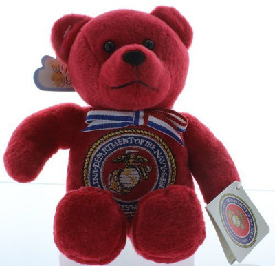 

HB001 Holy Bearsteddy Bear8" Approx Animalred Marines Bear(Red)