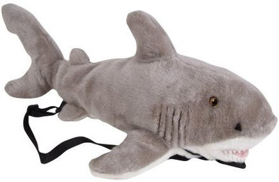 

AP 23" Great White Shark Plush Stuffed Animal Little Backpack - 25 inch(Multicolor)