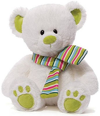 

Gund Slopes Bear 12" Wearing A Scarf Green(White)