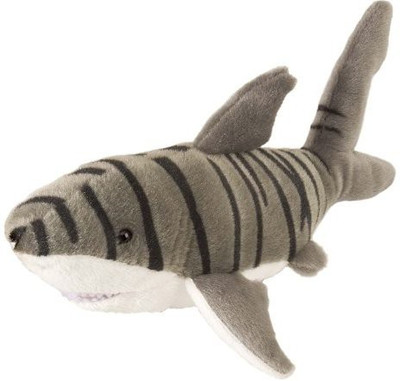 

Wild Republic Tiger Shark 10" Ck Mini Childs Plush Cuddly Soft Sealife(Grey)