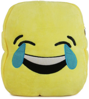 

Deals India Deals India Kids Shoulder Yellow Laughing Tears Smiley Bag (38 x 30 x 10 cm)(BagSmileyH_1) - 38 cm(Multicolor)