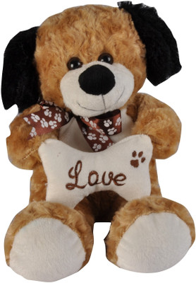 

Soft Buddies Bone Dog - 10 inch(Brown)