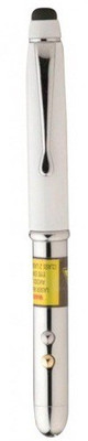 

Divinext 4 in 1 laser pointer with stylus & torch pen Stylus(White, Silver)